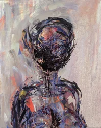 Iman, pannello sinistro del dittico, 2000